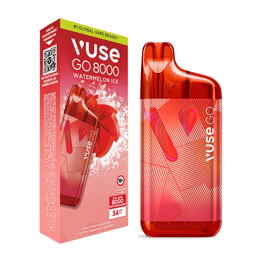 Vuse Go 2.0 8000 Puffs Watermelon Ice.